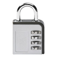Grand cadenas à combinaison à 4 chiffres en alliage de zinc haute sécurité anti-coupure Kamal HB05 pour bagages, vestiaires de gym, armoires, clôtures et entrepôts