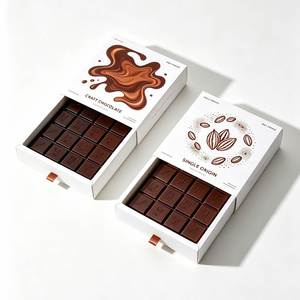 FX White Paperboard Truffle <b>Box</b> Designed for Premium Chocolate Presentation Custom Folding Packaging Solution - Product Image 2