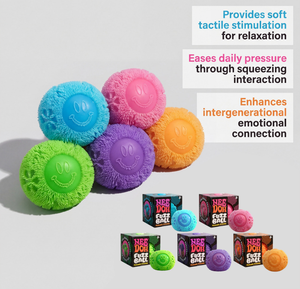 Jouet anti-stress sensoriel Nee Duo Fuzz Ball, le plus vendu, doux et moelleux, changeant de couleur, jouets promotionnels - Product Image 1
