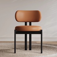 Chaise de salle à manger moderne en bois de frêne nordique avec revêtement en lin, design durable pour la maison, le bar, l'école, le restaurant, couleur personnalisable