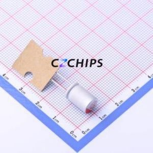 100AR5P821M08A2T Solid Capacitor Through hole Component (THT),D8xL12mm 820uF 20% 10V 6.1A100kHz - Product Image 1