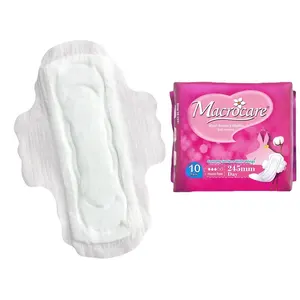 Compresas sanitarias para mujer, toallitas sanitarias grandes estándar OEM, fabricante de china, baratas