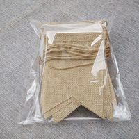 Bannière de mariage en toile de jute naturelle, drapeau en lin, impression personnalisée, bannière de mariée en toile de jute, drapeaux en toile de jute