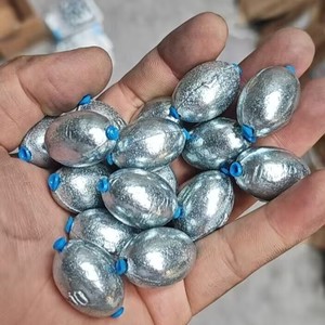 Piombi <span class=keywords><strong>da</strong></span> <span class=keywords><strong>Pesca</strong></span> in Piombo 10-120g Modello per <span class=keywords><strong>Pesca</strong></span> a Mosca in Acqua Dolce e Salata, Lancio in Fiume, Piombo a Uovo Resistente alla Corrosione - Product Image 4