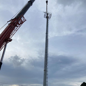 XINTONG-mástil <span class=keywords><strong>solar</strong></span> de alta eficiencia luminosa, 15m-40m, luz con reflector - Product Image 2