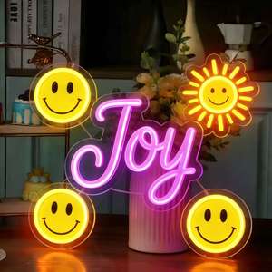 Enseigne au néon LED personnalisée - Vente en gros, livraison directe, pas de MOQ, logo personnalisé, lumière pour le Ramadan, jeu ouvert, pizza - Product Image 3