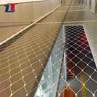 Câble en acier inoxydable AISI 304 316 pour sécurité et architecture, maille métallique