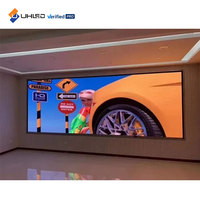 Écran LED intérieur UHLED, panneau vidéo micro LED, mur vidéo P1.25mm P1.56mm, écran LED COB intérieur pour centre de contrôle intérieur