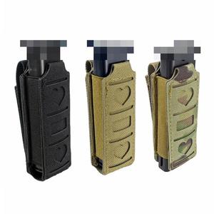 Bolsa Táctica para Accesorios de Exterior, Bolsa de Extracción Rápida para Cargadores Individuales, Estuche Pequeño Multifuncional para Colgar, Bolsa de Accesorios MOLLE - Product Image 3