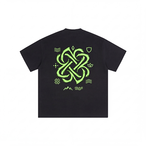 Proveedor de Camisetas Casuales de Alta Calidad para Hombre, Uso Diario, Marca al por Mayor, 95% Algodón, 5% Elastano, Impresión Serigrafiada, Corte Regular - Product Image 1