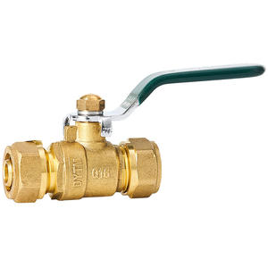 Válvula de Bola de Unión Especial para Calentadores Solares de Agua de Aluminio y Plástico, Cobre Reforzado 2025, Tuberías de Calefacción por Suelo Radiante 1216 Control - Product Image 1