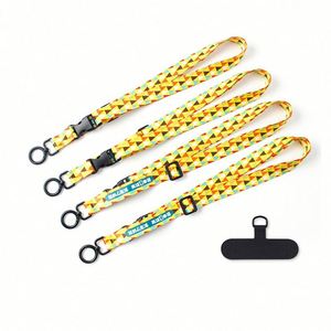 New Universal Custom Polyester Crossbody <b>Patch</b> Mobile Phone Case Holder Strap Rope Cell Phone Lanyard - Product Image 2
