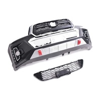 Accessoires de voiture Pare-chocs avant avec grille de conversion Kit de carrosserie pour Hilux Revo à Rocco Facelift Kit