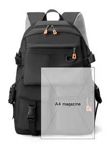 New Business Leisure Men's Backpack Travel Backpack Computer Bag Tooling Trend Large Capacity Double Backpack