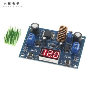 Convertidor Digital DC-DC Buck XH-M291 de 1.3-36V 5A con Voltaje Ajustable y Pantalla LED para Montaje en Placa - Product Image 1