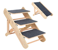 Escalier pliable rectangulaire en MDF moderne et écologique pour reptiles, réglable, durable, pour le Nouvel An chinois et Noël, vente en gros