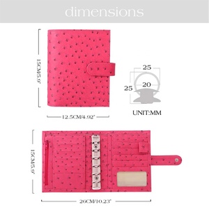 2025 diseño ecológico Tapa dura flor Rosa 5A elegante cuaderno Papier diario con personalizado disponible - Product Image 5
