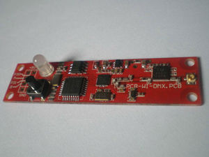 Bộ điều khiển không dây DMX512 với đầu ra 6A hiện tại Đèn <span class=keywords><strong>Led</strong></span> Sân Khấu chuyển đổi thủ công chế độ kết nối điều chỉnh độ sáng mô-đun PCB được xây dựng - Product Image 3