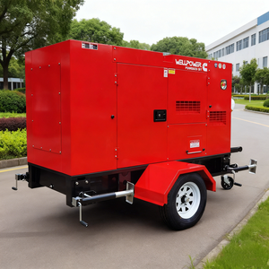 Generador Móvil Trifásico sobre Remolque de 30-65kVA con Certificación ISO/CE y 1 Año de Garantía - Product Image 4