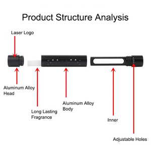 คลิปน้ำหอมปรับอากาศในรถยนต์ทำจากลาเวนเดอร์ใช้งานได้ยาวนานเป็นมิตรต่อสิ่งแวดล้อมทันสมัย - Product Image 5