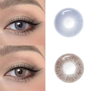 คอนแทคเลนส์แบบใช้แล้วทิ้ง ยี่ห้อ Queen Neocutey ขนาด 14.0 มม. สำหรับขายส่ง  ชนิด Hema  ช่วยเพิ่มสีสันให้ดวงตา  ใช้งานได้ 1 ปี - Product Image 2