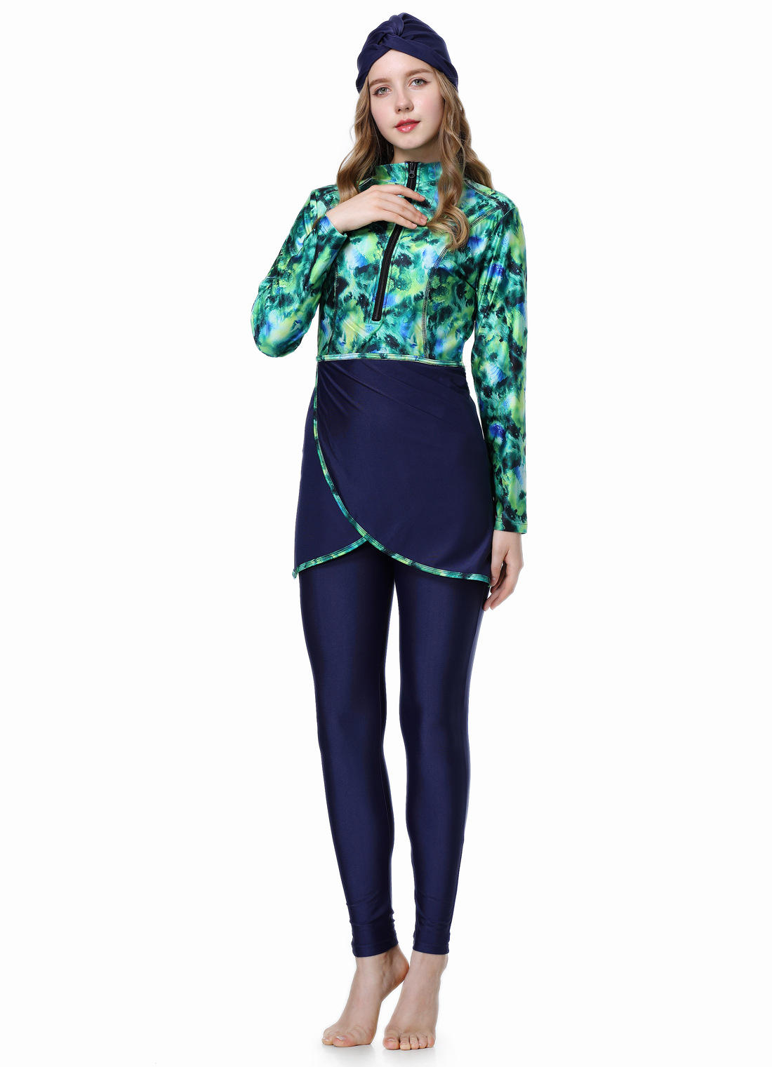 สีเขียว