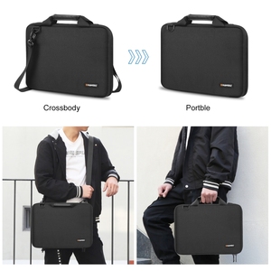 HAWEEL 13,0 pulgadas-14,0 pulgadas Maletín Crossbody Laptop Bag para Macbook <span class=keywords><strong>Lenovo</strong></span> <span class=keywords><strong>Thinkpad</strong></span> ASUS HP - Product Image 5