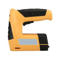 Pistolet à clous électrique rechargeable Construction en métal et acier Agrafeuse de qualité pour le bricolage Cloueuse à air pour menuiserie Clous d'encadrement