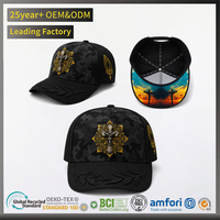 Casquettes de baseball ajustables à visière incurvée à 5 panneaux, de qualité supérieure, en métal, avec logo brodé personnalisé, style sportif