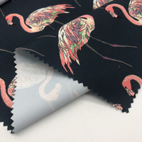2025 100% polyester 120GSM microfibre grue tissu imprimé pour drap de lit et housse de couette