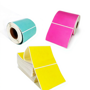 สติกเกอร์ไวนิลแบบม้วนพิมพ์ความร้อนโดยตรง ขนาด 4x6 นิ้ว (100x150 มม.) สำหรับพิมพ์ฉลากจัดส่ง กันน้ำ สำหรับงานฝีมือและกรอบรูป - Product Image 1