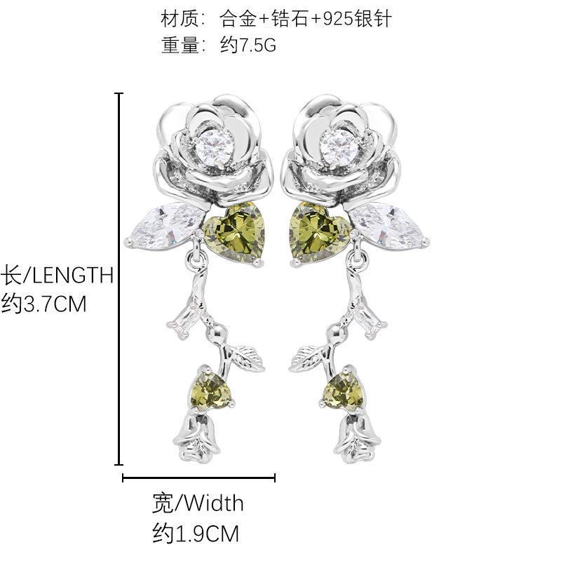 Earrings-re349260กุหลาบ