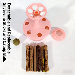 Slimme, milieuvriendelijke, schattige plastic design nieuwe productlancering kattenkruid tumbler speeltje kattenkruid katten speeltje zilverwijnplant speeltje - Product Image 2