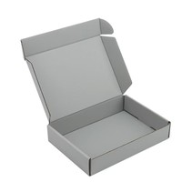 Boîtes en carton ondulé recyclables personnalisées, boîte à expédition pliable à plat, boîte écologique pour l'expédition, boîte pour cosmétiques, emballage cadeau