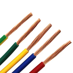Kabel Fleksibel 2,5 Mm2 Yang Dapat Diandalkan Kabel Listrik Berlapis PVC dan Kabel Nya Bersertifikat CE