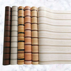 2024 nuevo diseño envoltura de gabinete de cocina papel tapiz autoadhesivo papel de pared muebles pegatina vinilo grano de madera película de PVC - Product Image 6