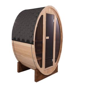 <span class=keywords><strong>Sauna</strong></span> Tradicional de Vapor para Exteriores, para 4 a 6 Personas, Bañeras de Hidromasaje, Saunas de Barril para Exteriores - Product Image 4