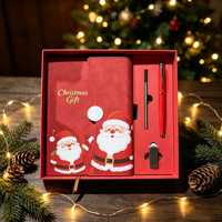 Coffrets cadeaux de Noël personnalisés pour femmes, idées de marchandises inspirées, sacs cadeaux de Noël en gros, ensemble carnet et stylo