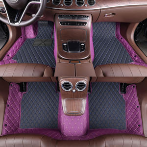 Alfombrillas de Coche de Cuero de Doble Color Resistentes a los Arañazos e Impermeables para AMG, Reiz, <span class=keywords><strong>Prado</strong></span>, para Uso Personalizado - Product Image 4