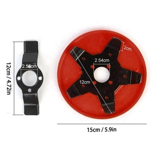 Hotoka đa chức năng weeder Tấm lưỡi Máy cắt cỏ cỏ Eater tông đơ đầu lúa Dray đất làm cỏ bàn chải cắt lưỡi - Product Image 3