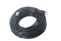 Cable de Video Profesional de Alta Velocidad 4K 3D de 10 m (33 pies) con Conectores Macho a Macho, Chapado en Oro, Negro 2.0, para Proyector y Pantalla