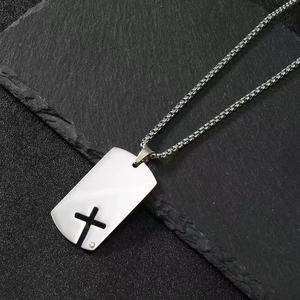 New Fashion Custom Name Letter Pendant Necklace Stainless Steel Blanks With <b>Titanium</b> Wholesale Engraving Jewelry - Product Image 5