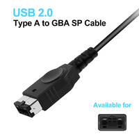 Câble d'extension de charge USB-C Type-C vers GBA SP pour GBA GBA SP