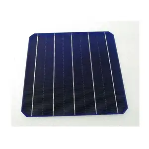 Grade A High-efficiancy solar cell 156.75mm monocrystalline single solar cell for solar panel system