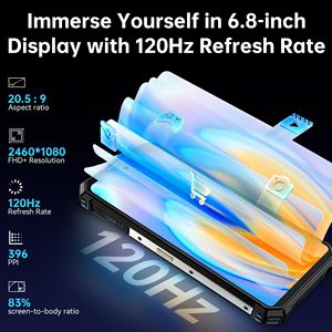 [Fábrica] WP19 Pro, Teléfono Inteligente con Pantalla LCD de 6.8 Pulgadas, 120 Hz, 8 GB + 256 GB, Batería de 22000 mAh, Cámara de 64 MP, Helio G99, IP68, Versión Global GSM, NFC - Product Image 4