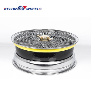 Jantes à rayons de 20 pouces, 5 trous, moyeu 78,1 mm, 4 pièces, en alliage d'aluminium forgé, neuves - Product Image 4