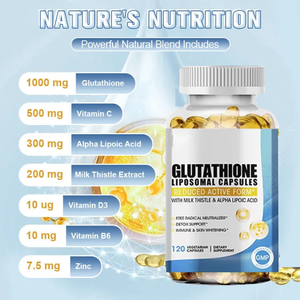 Oem Anti-Aginger L-Glutathion Softgels Complex Vitamine <span class=keywords><strong>C</strong></span> Collageen L-Glutathion Softgel Capsules - Product Image 3