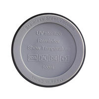 Bouteilles à eau intelligentes en acier inoxydable Bouteilles thermos Bouteilles à eau autonettoyantes à LED UV avec affichage numérique de la température