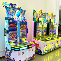 Golden Alice mesin koin Arcade teknologi terbaru 32 inci layar ganda desain Game asli pabrik penjualan langsung