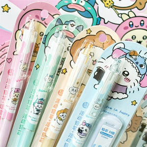 All'ingrosso piccolo animale continuo stampa penna con pennello con alto valore estetico facile da scrivere matita automatica - Product Image 3